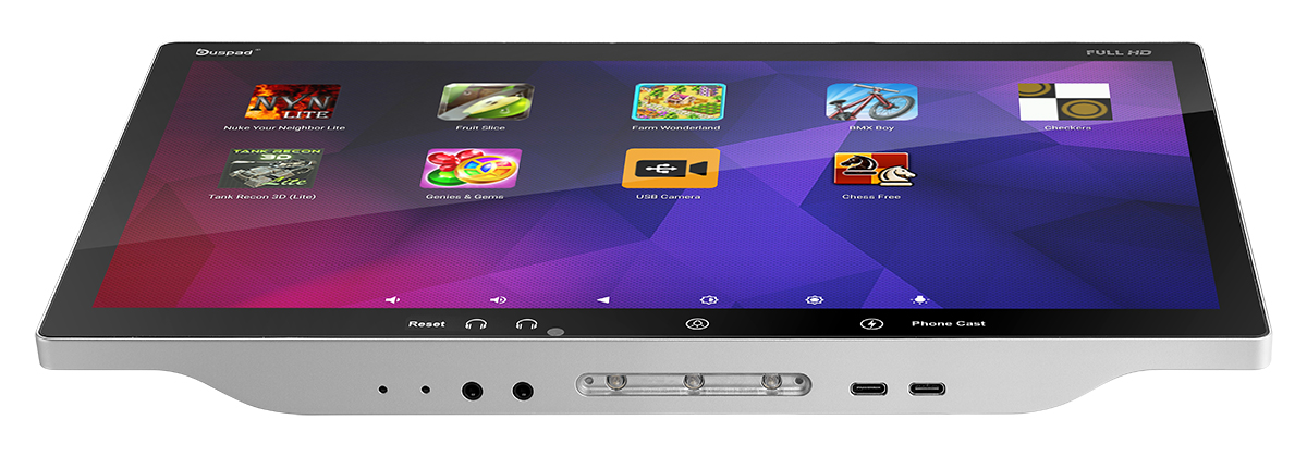 LTIME latest 13.3" IPS screen for bus